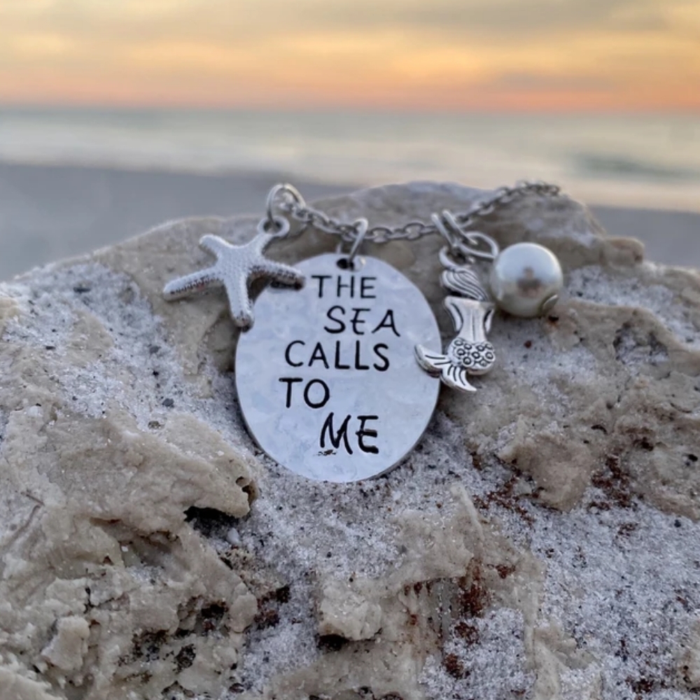 "The Sea Calls To Me" Necklace.